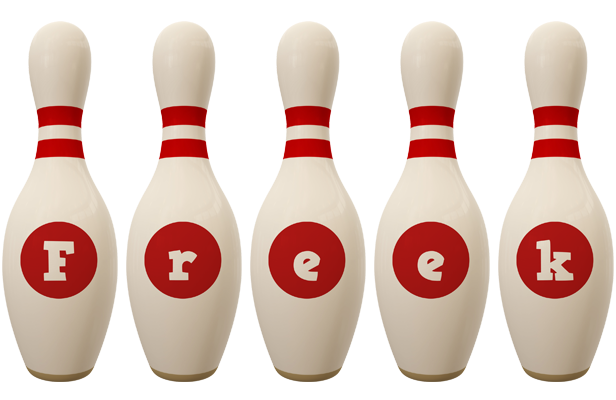 Freek bowling-pin logo