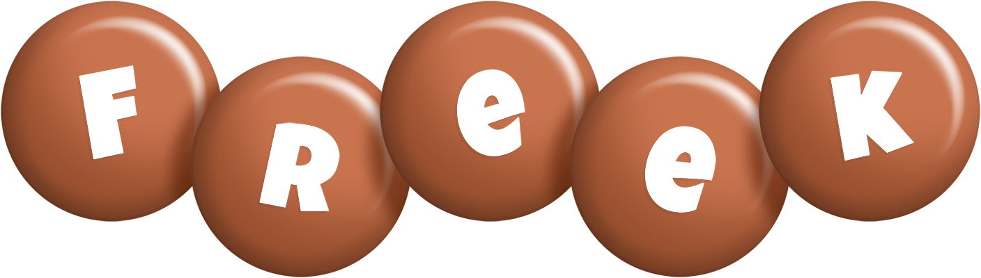 Freek candy-brown logo