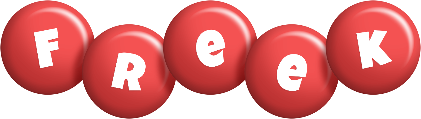 Freek candy-red logo
