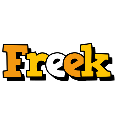 Freek cartoon logo