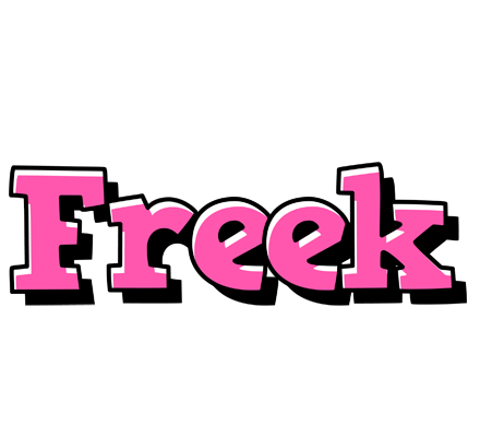 Freek girlish logo