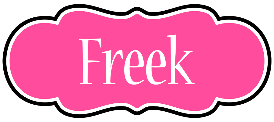 Freek invitation logo