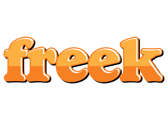 Freek orange logo
