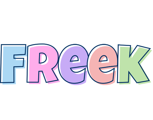Freek pastel logo