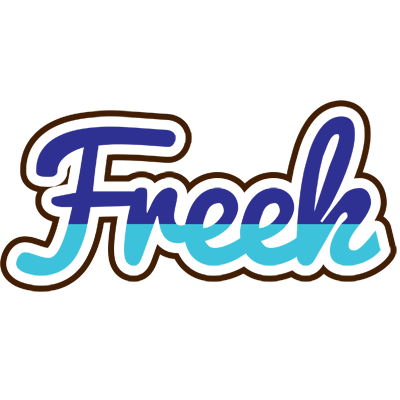 Freek raining logo