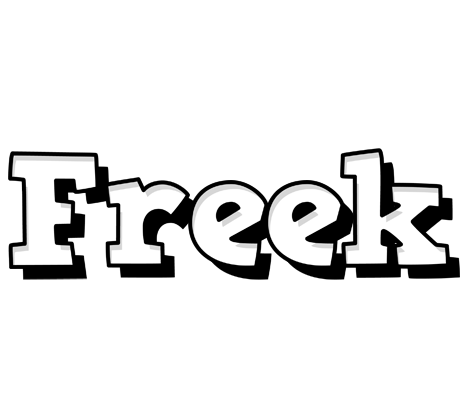 Freek snowing logo