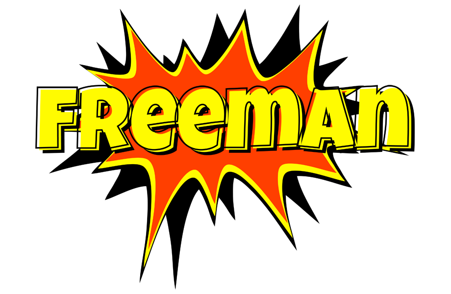 Freeman bazinga logo