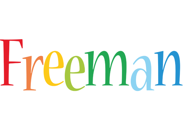 Freeman birthday logo