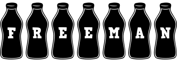Freeman bottle logo