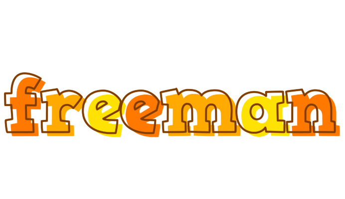 Freeman desert logo