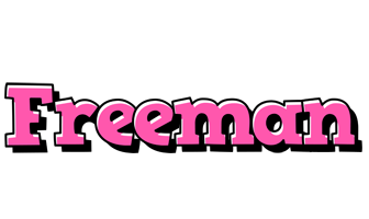 Freeman girlish logo