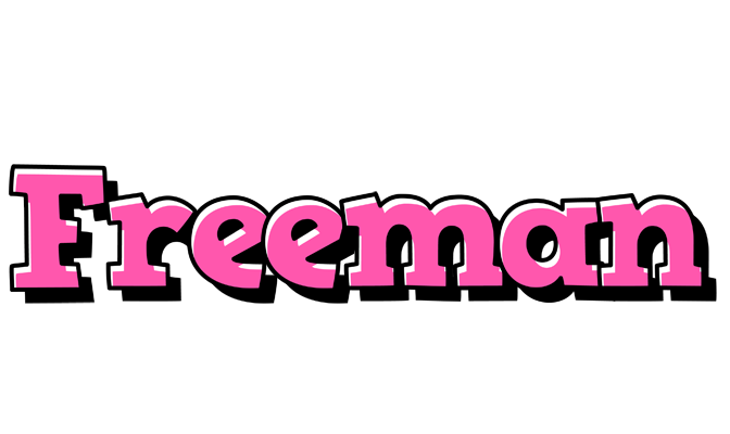 Freeman girlish logo