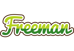 Freeman golfing logo