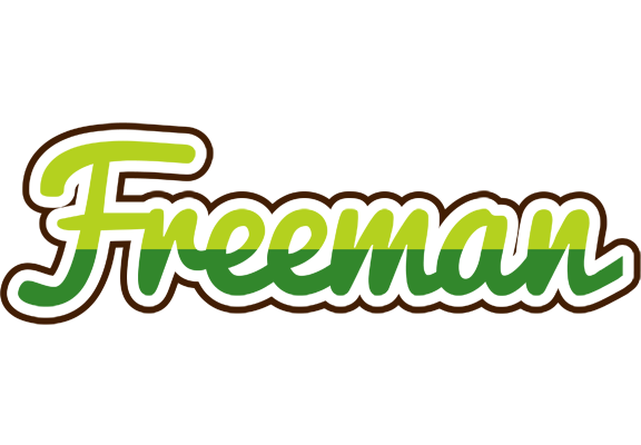 Freeman golfing logo