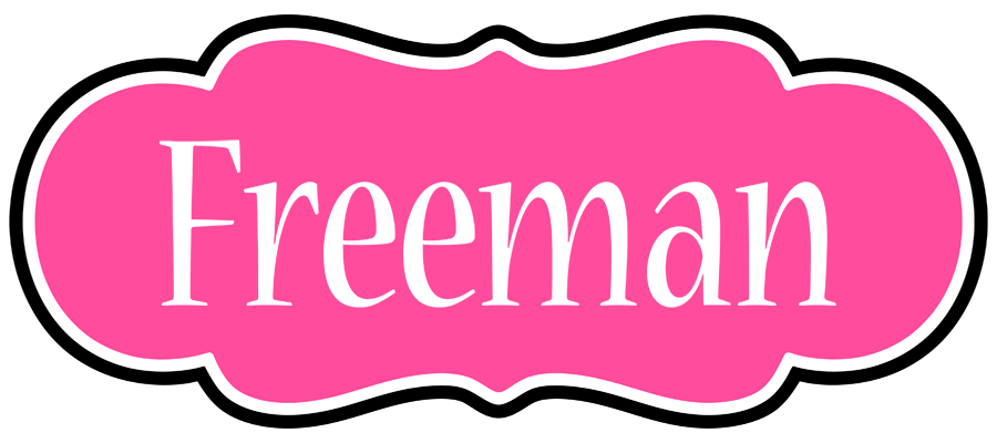 Freeman invitation logo