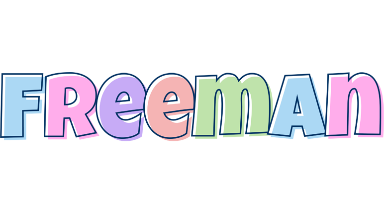 Freeman pastel logo