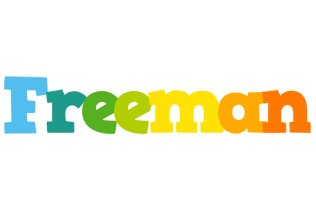 Freeman rainbows logo
