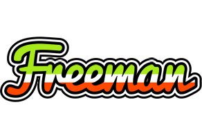Freeman superfun logo