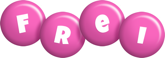 Frei candy-pink logo