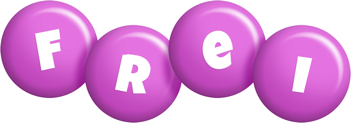 Frei candy-purple logo