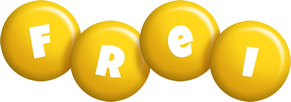 Frei candy-yellow logo