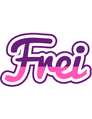 Frei cheerful logo