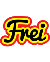 Frei flaming logo