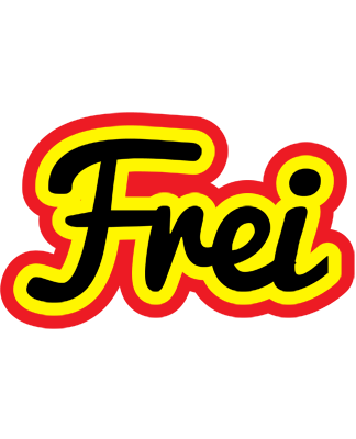 Frei flaming logo