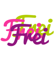 Frei flowers logo