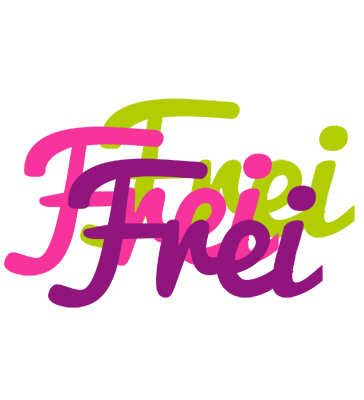 Frei flowers logo