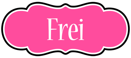 Frei invitation logo