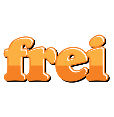 Frei orange logo