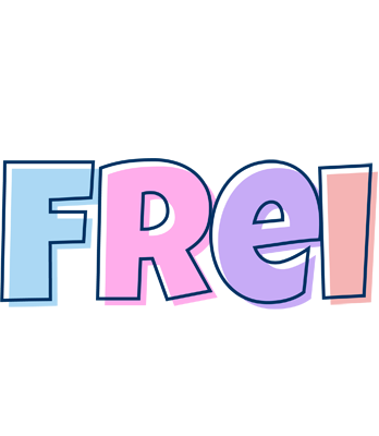 Frei pastel logo