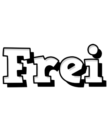 Frei snowing logo