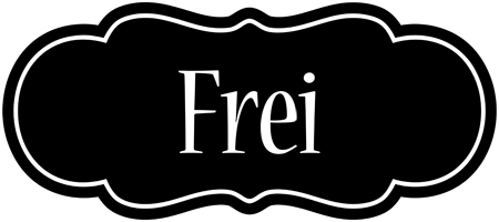 Frei welcome logo