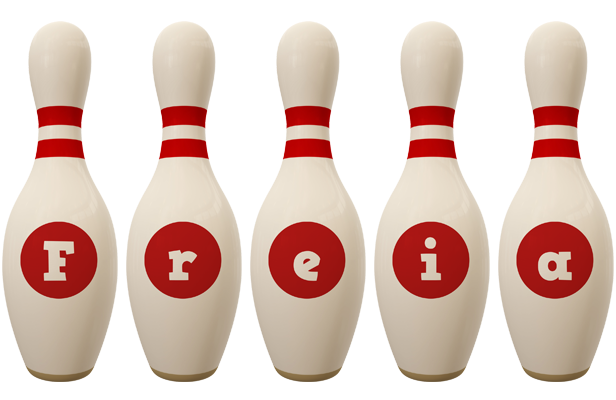 Freia bowling-pin logo