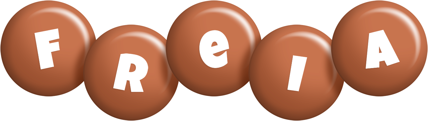 Freia candy-brown logo