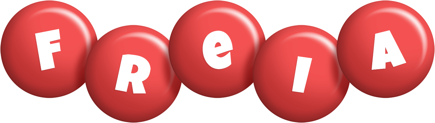 Freia candy-red logo