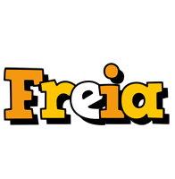 Freia cartoon logo