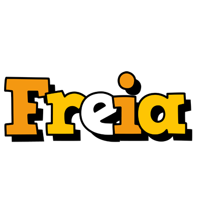 Freia cartoon logo