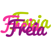 Freia flowers logo