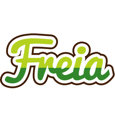 Freia golfing logo