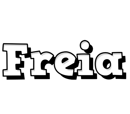 Freia snowing logo