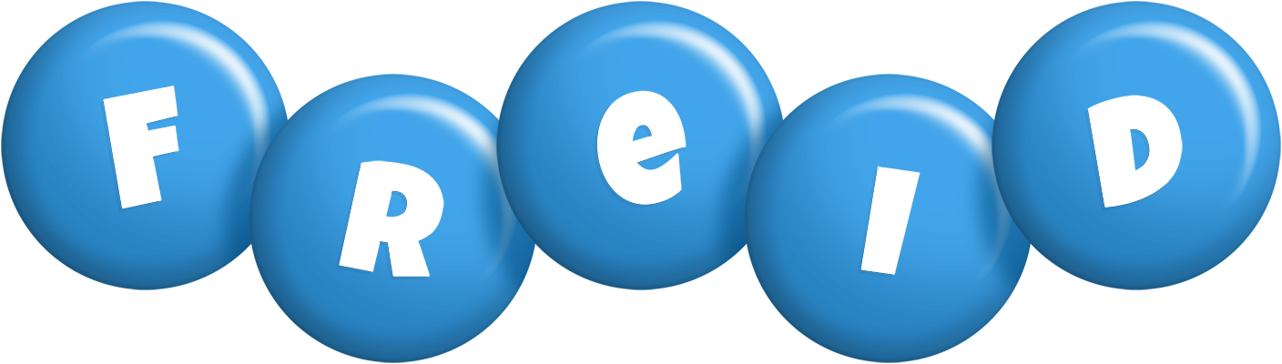 Freid candy-blue logo
