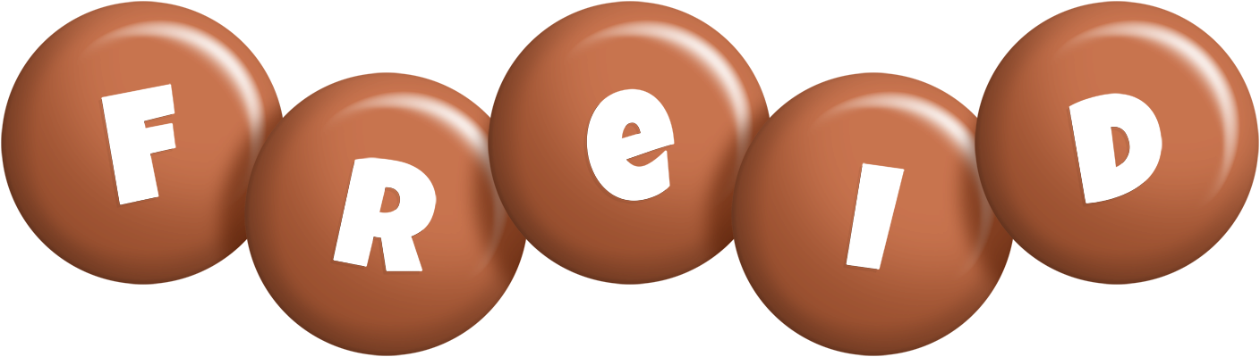 Freid candy-brown logo