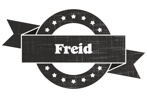 Freid grunge logo