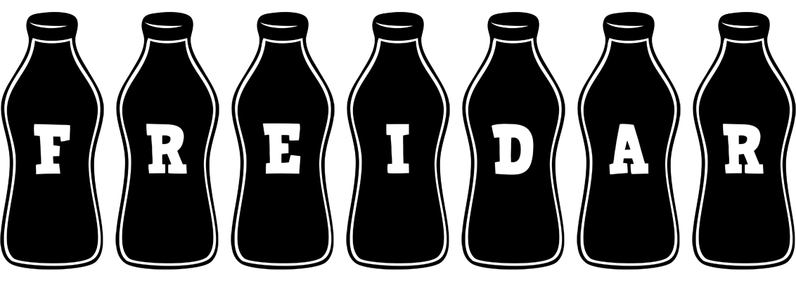 Freidar bottle logo