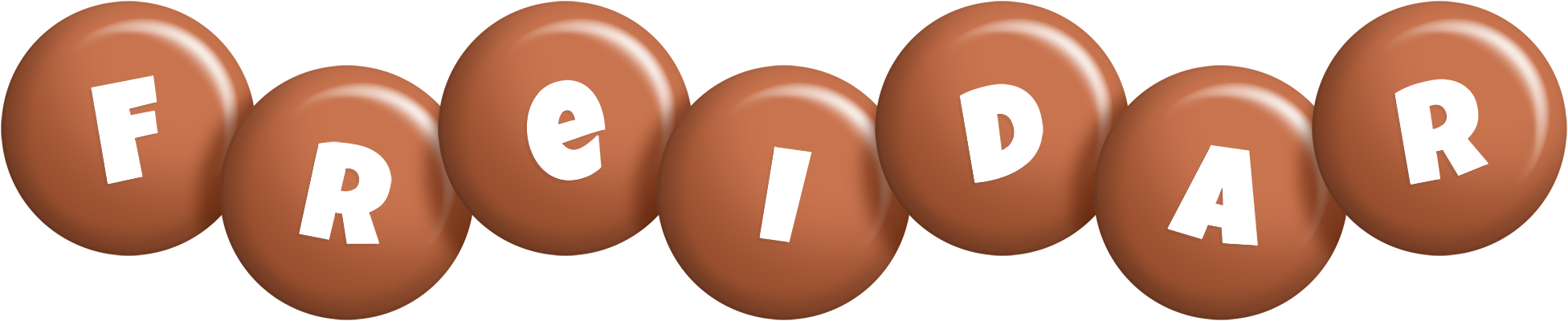 Freidar candy-brown logo