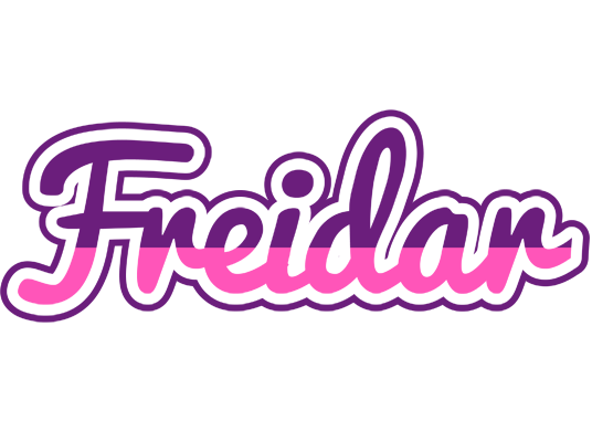 Freidar cheerful logo