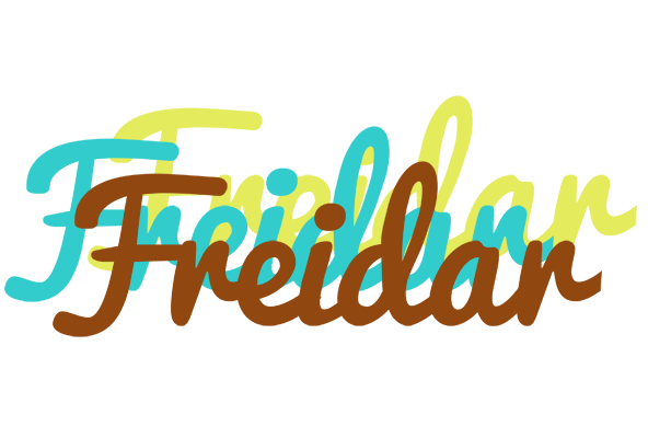 Freidar cupcake logo
